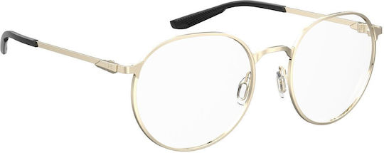 Under Armour Metal Eyeglass Frame Gold UA 5048/G 3YG