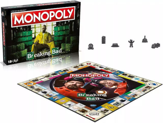 Επιτραπέζιο Παιχνίδι Monopoly - Breaking Bad για 2-6 Παίκτες 18+ Ετών (EN) Winning Moves
