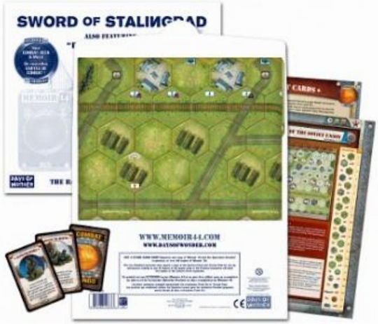 Game Expansion Memoir '44 - Battle Map Sword Of Stalingrad for 2-8 Players (EN) Days of Wonder