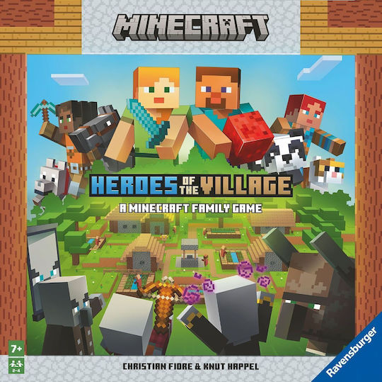 Επιτραπέζιο Παιχνίδι Minecraft Heroes Of The Village για 2-4 Παίκτες 7+ Ετών Ravensburger