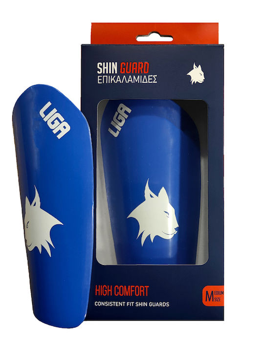 Liga Sport Adults Soccer Shin Protectors Blue SG-20-BLU