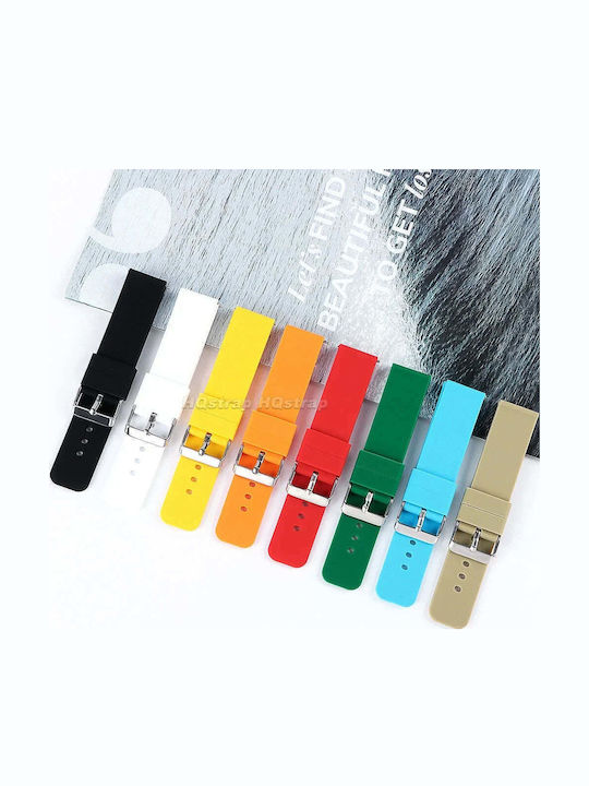 Gummi-Armband Blau 22mm