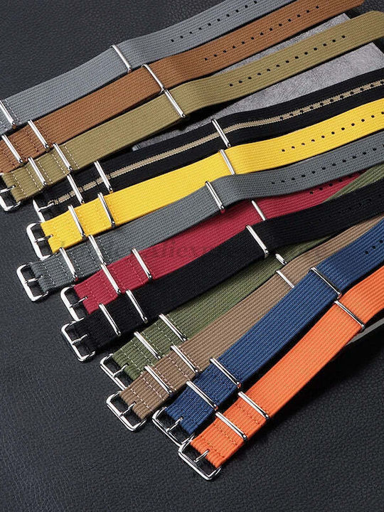 Fabric Strap Nato Green 20mm