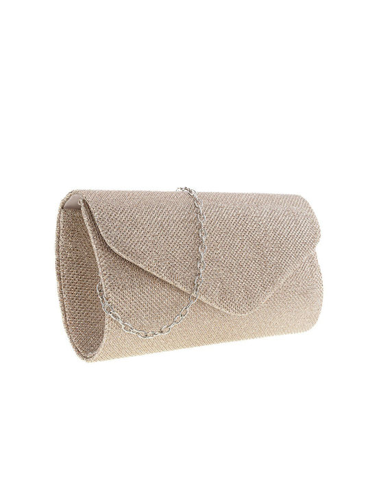 FantazyStores Women's Envelope Pink Gold