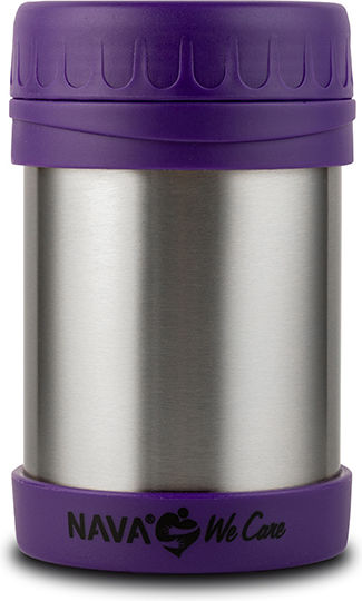 Nava Lunchbox Isolierte Lunchbox Inox Lila 350ml 1Stück