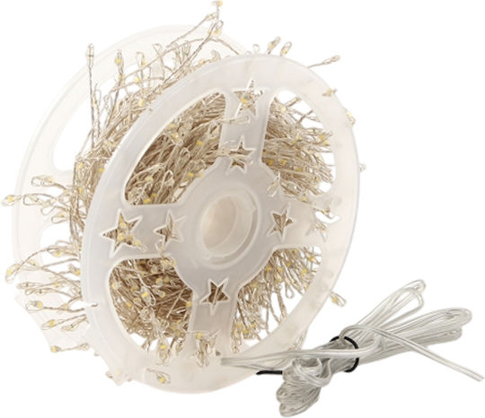 LED-Lichterkette 20 m Warmweiß in Reihe