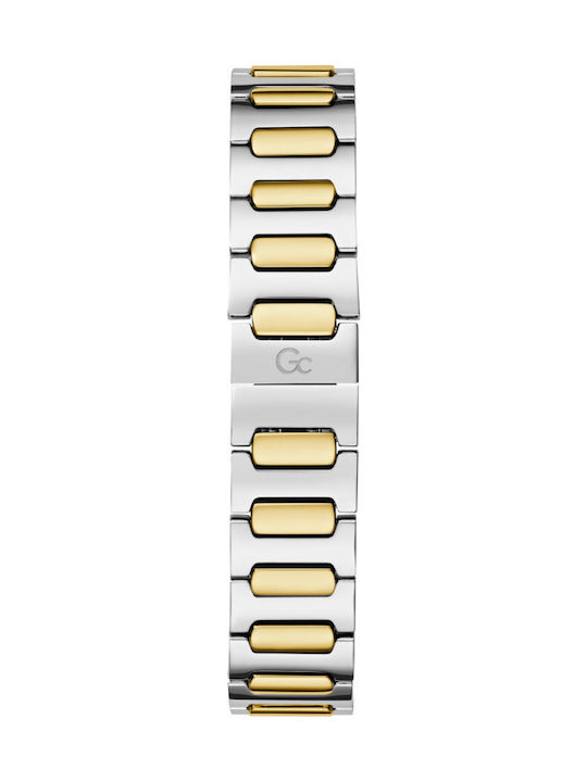 GC Watches Cable Women's Watch with Gold Metal Bracelet