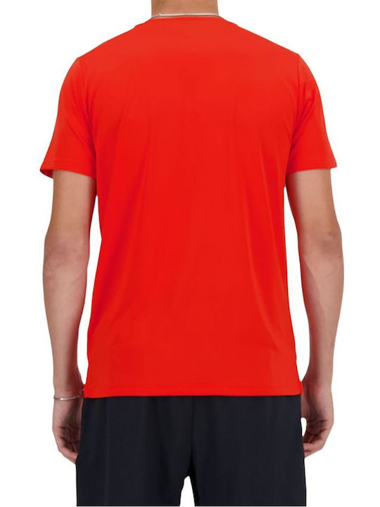 New Balance Sportliches T-Shirt red