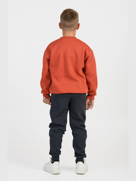 Trax Kids Sweatpants Set Orange