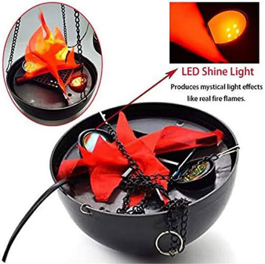 Andowl Διακοσμητικό Φωτιστικό LED Flame Light