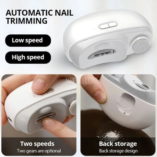 Nail Drill Battery 4W White