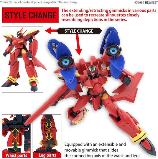 Bandai Spirits Modellfigur Blue im Maßstab 1:100