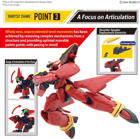 Bandai Spirits Modellfigur Blue im Maßstab 1:100