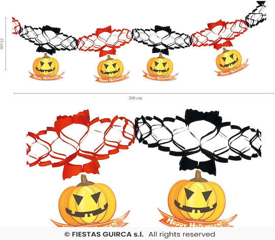Fiestas Guirca Γιρλάντα Κολοκύθες Halloween