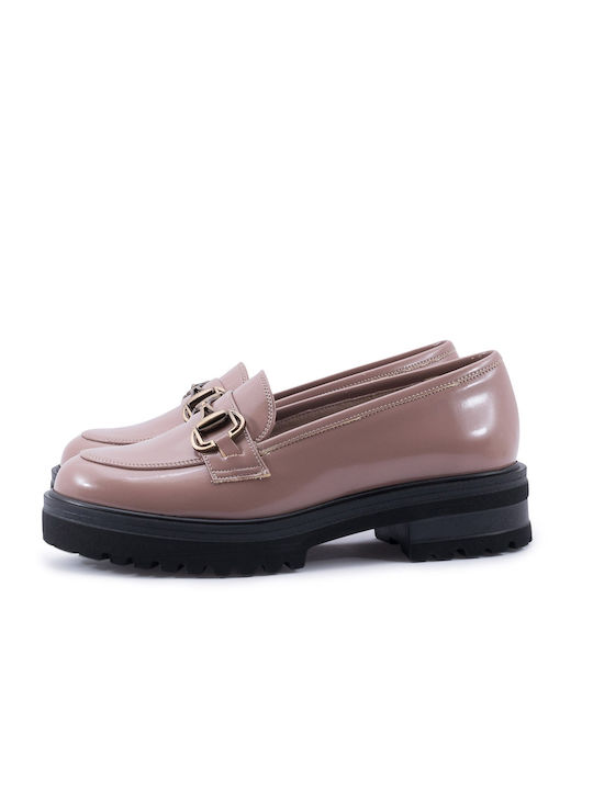 Stefania Women's Loafers in Pink Color