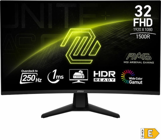 MSI MAG 32C6X VA Curved Gaming Monitor 32" FHD 1920x1080 250Hz