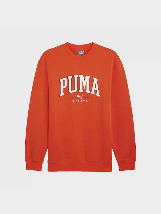 Puma Crew Суитшърт Полар Orange