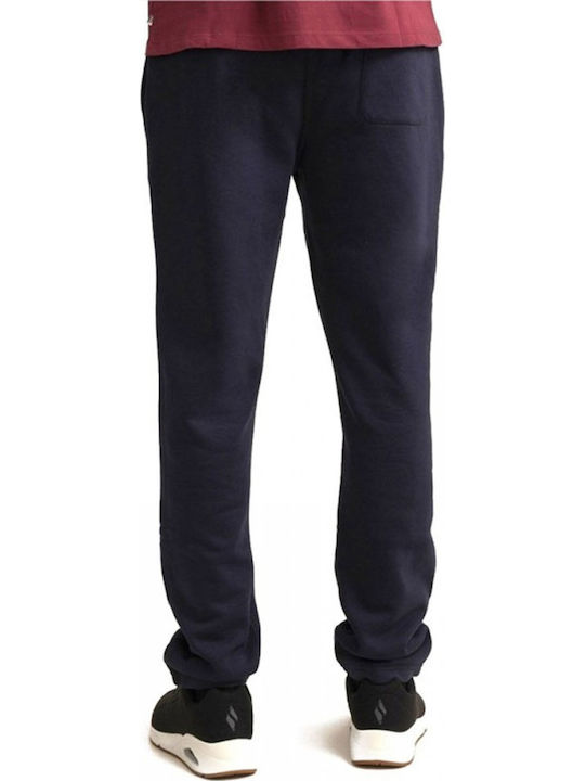 Sweatpants with Elastic Navy Blue