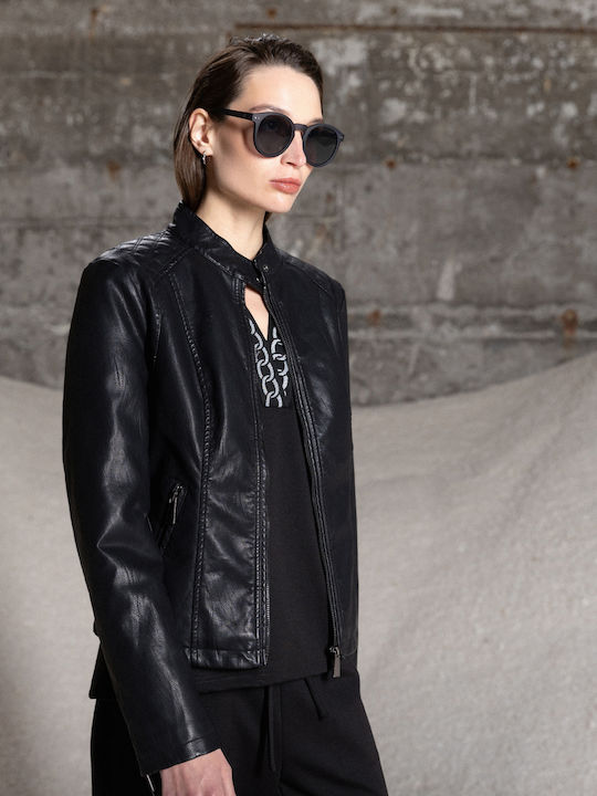 Γυναικείο Biker Jacket Black