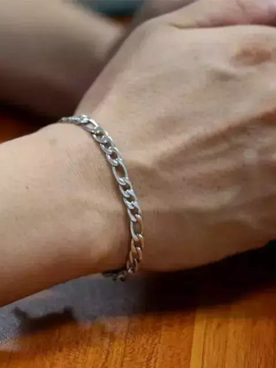 Bode Herren Set Armbänder Kette aus Stahl