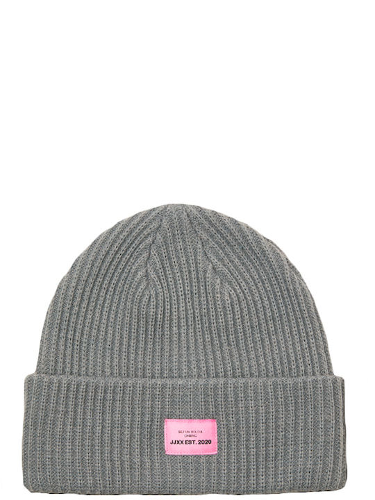 Jack & Jones Beanie Beanie Knitted in Gray color