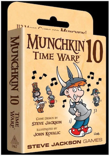 Επέκταση Παιχνιδιού Munchkin 10 Time Warp για 3-6 Παίκτες 10+ Ετών (EN) Steve Jackson Games