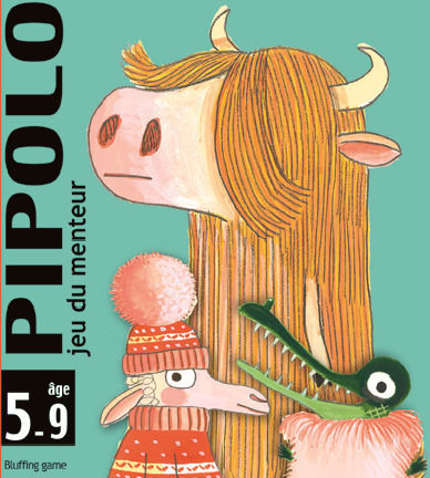 Board Game Pipolo for 2-4 Players 5+ Years Old (EN) Djeco