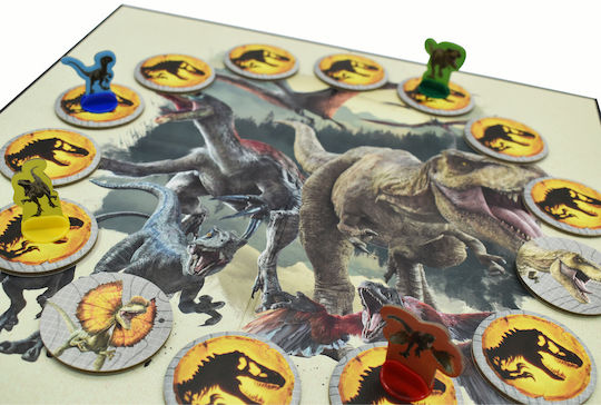 Επιτραπέζιο Παιχνίδι Jurassic World - Dinosaur Race για 2-4 Παίκτες 4+ Ετών (EN) Cartamundi