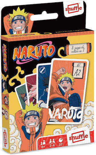 Board Game Fun - Naruto for 2-4 Players 4+ Years Old (EN) Cartamundi