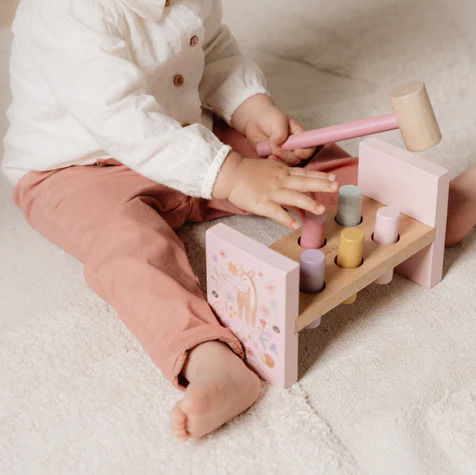 Little Dutch Hammer Toy Fairy Garden made of Wood for 12++ Months