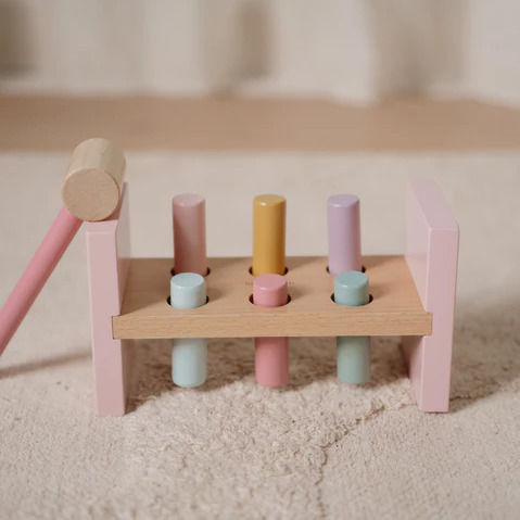 Little Dutch Hammer Toy Fairy Garden made of Wood for 12++ Months