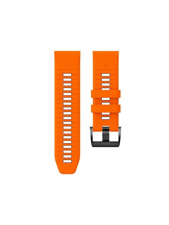 Tech-Protect ICONBAND PRO Λουράκι Σιλικόνης Orange / Black (Garmin Fenix 3/ 5X/ 3HR/ 5X Plus/ 6X/ 6X Pro /7X)