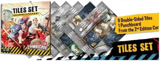 Επέκταση Παιχνιδιού Zombicide - Tile Set για 1-6 Παίκτες 14+ Ετών (EN) Cool Mini Or Not