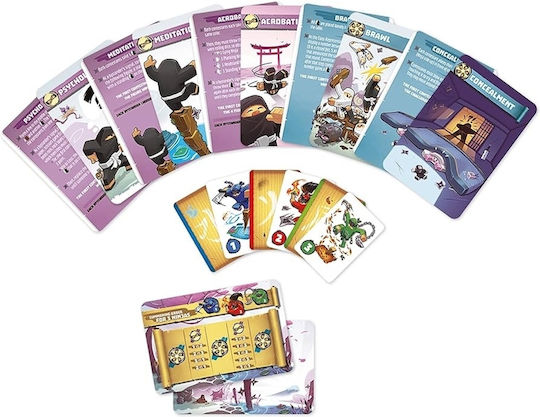 Επιτραπέζιο Παιχνίδι Ninja Academy για 3-5 Παίκτες 8+ Ετών (EN) Iello