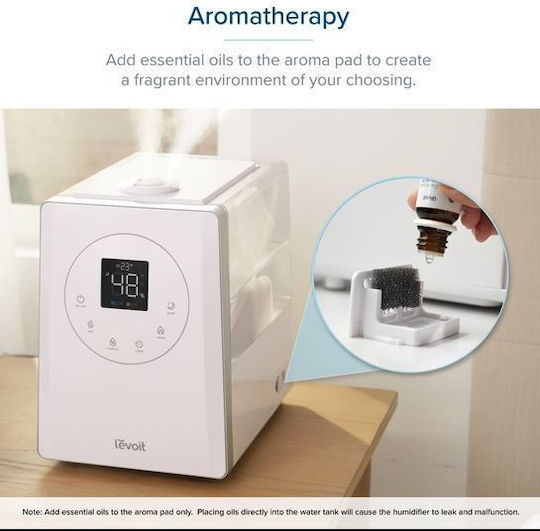 Levoit Humidifier Ultrasonic 16W for Spaces 70m²