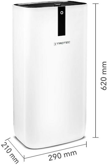 Trotec Airgoclean 15 E Καθαριστής Αέρα 50W για Χώρους 21m²