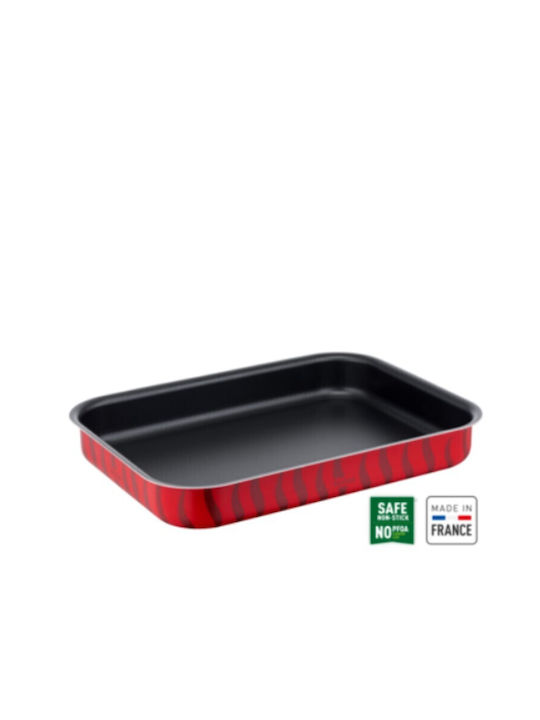 Tefal Tempo Flame Aluminum Rectangular Baking Pan with Non-stick Coating 41x29cm