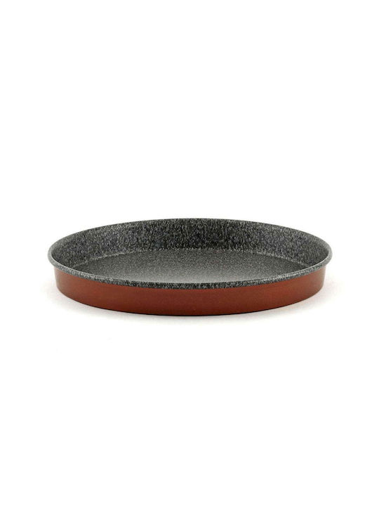 Keystone Aluminum Pizza Baking Pan with Stone Coating 32cm