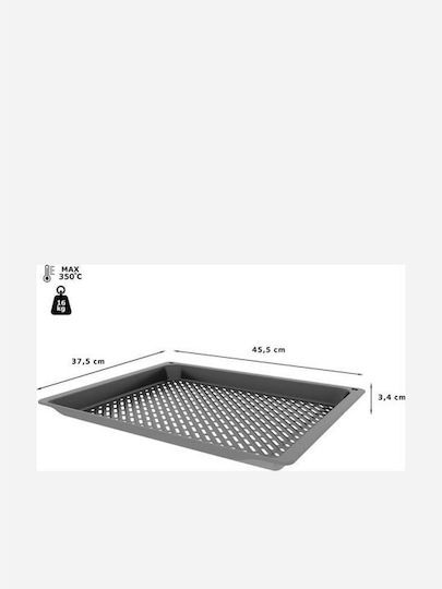 Bosch Backform Für Backofen Aluminium 37,5x45,5cm