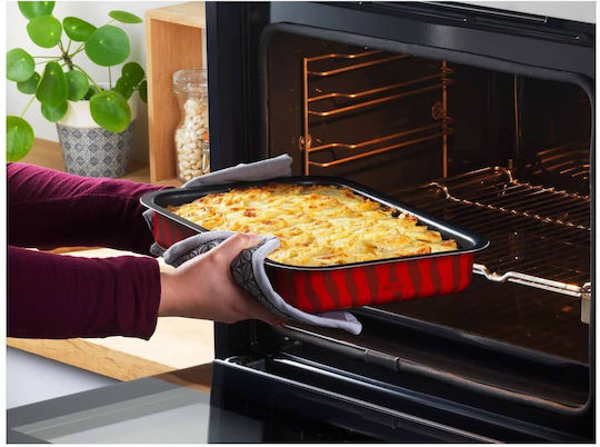 Tefal T-Flam Тава от Алуминий с Незалепващо Покритие 31x24см