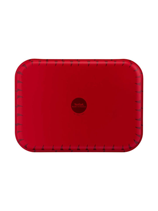 Tefal Tempo Flame Aluminum Rectangular Baking Pan with Non-stick Coating 41x29cm
