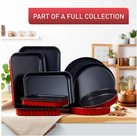 Tefal T-Flam Тава от Алуминий с Незалепващо Покритие 31x24см