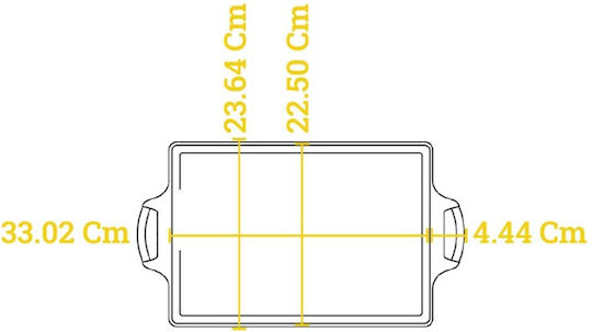 Lodge Tavă de Copt din Fontă 22.86x33.02cm
