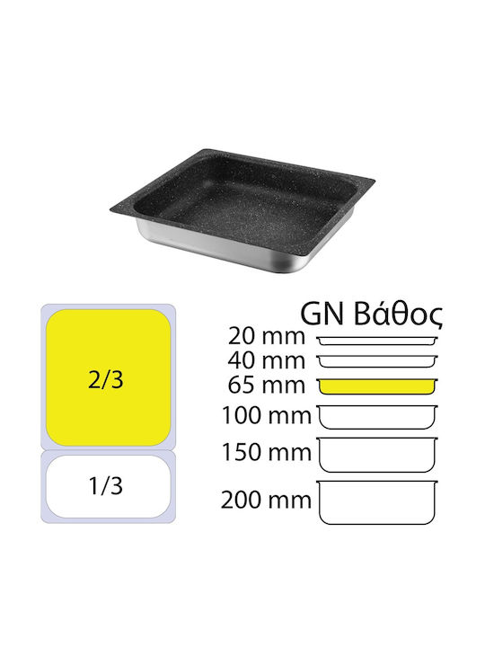 Risoli Tăvi de copt Rectangular din Aluminiu Turnat cu Strat Antiaderent 35x32cm