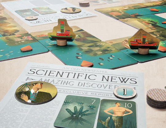 Board Game River for 2-4 Players 6+ Years Old 15-RIVER (EN)