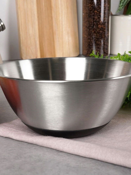 Excellent Houseware Салатна купа Inox Сребрист 18x8x18см 1бр