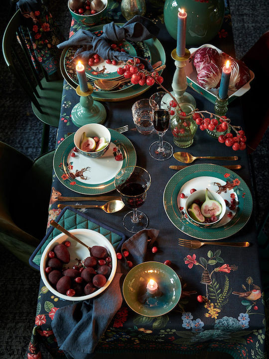 PiP Studio Winter Wonderland Σαλατιέρα από Πορσελάνη Πολύχρωμη 18x18cm