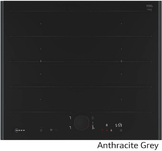 Neff Επαγωγική Εστία με Πλαίσιο Αυτόνομη 93.4x52.7εκ. Brushed Bronze