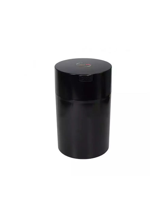 Tightvac Vase Coffee with Airtight Lid Plastic Black 1850ml