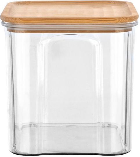 Estia Essentials Lebensmittelglas Allgemeine Verwendung mit Kunststoffdeckel Transparent 500ml 1Stück